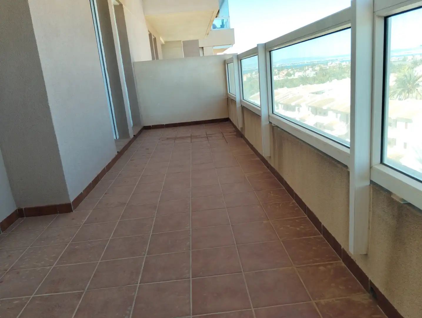 Balcony of Flat for sale in La Manga del Mar Menor  with Air Conditioner, Heating and Private garden