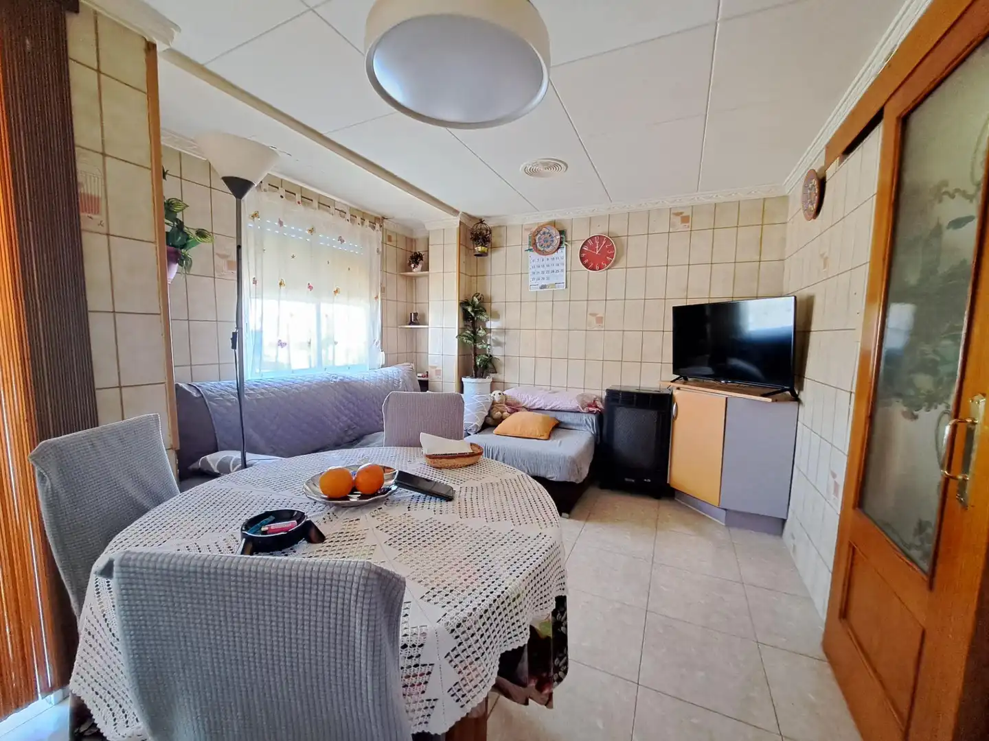 Sala d'estar de Pis en venda en Alzira amb Aire condicionat, Traster i Balcó