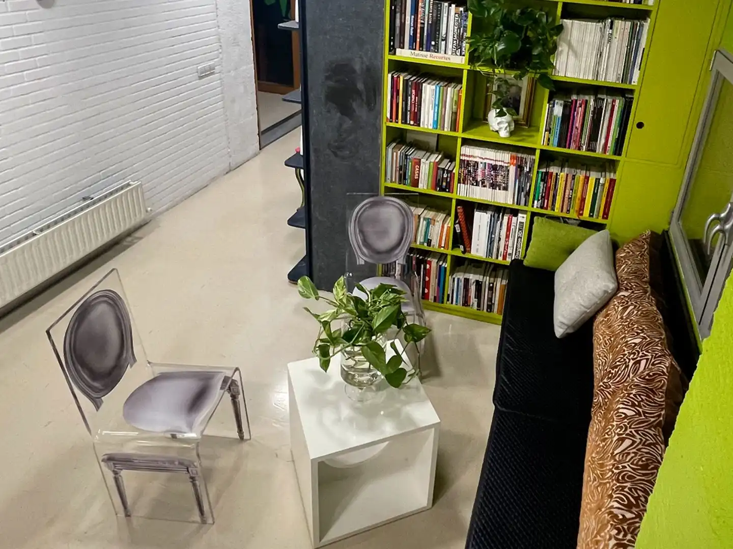 Sala d'estar de Oficina de lloguer en Retiro
