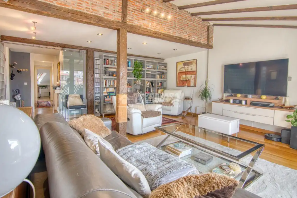 Sala de estar de Piso en venta en Santander con Terraza y Trastero