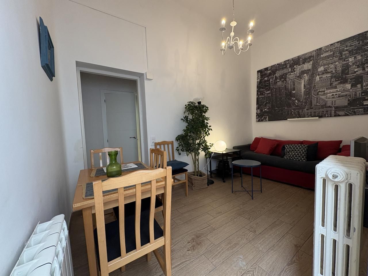 Wohnzimmer von Erdgeschoss zur Miete in  Madrid Capital mit Heizung und Möbliert