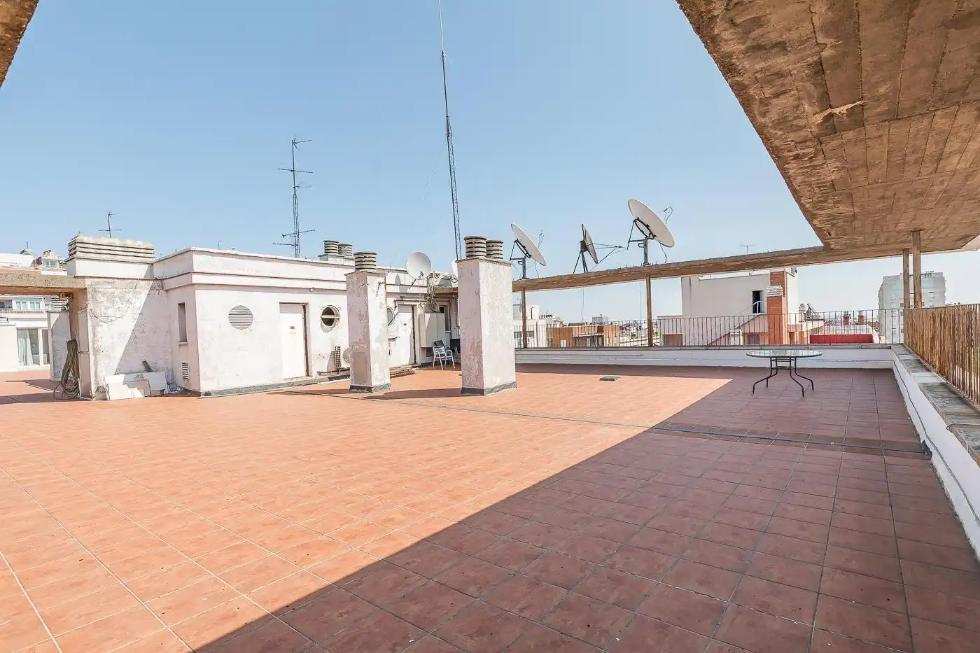 Terraza de Piso de alquiler en Madrid con Aire acondicionado, Calefacción y Terraza