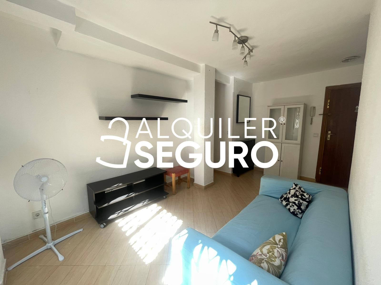 Living room of Flat to rent in  Madrid Capital  with Heating and Furnished