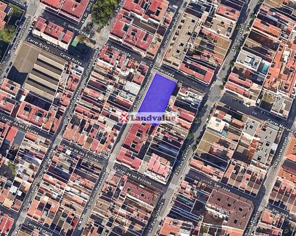 Terreno residencial en Venta en C/INMACULADA ESQ. C/JACINTO BENAVENTE en Pobla de Farnals