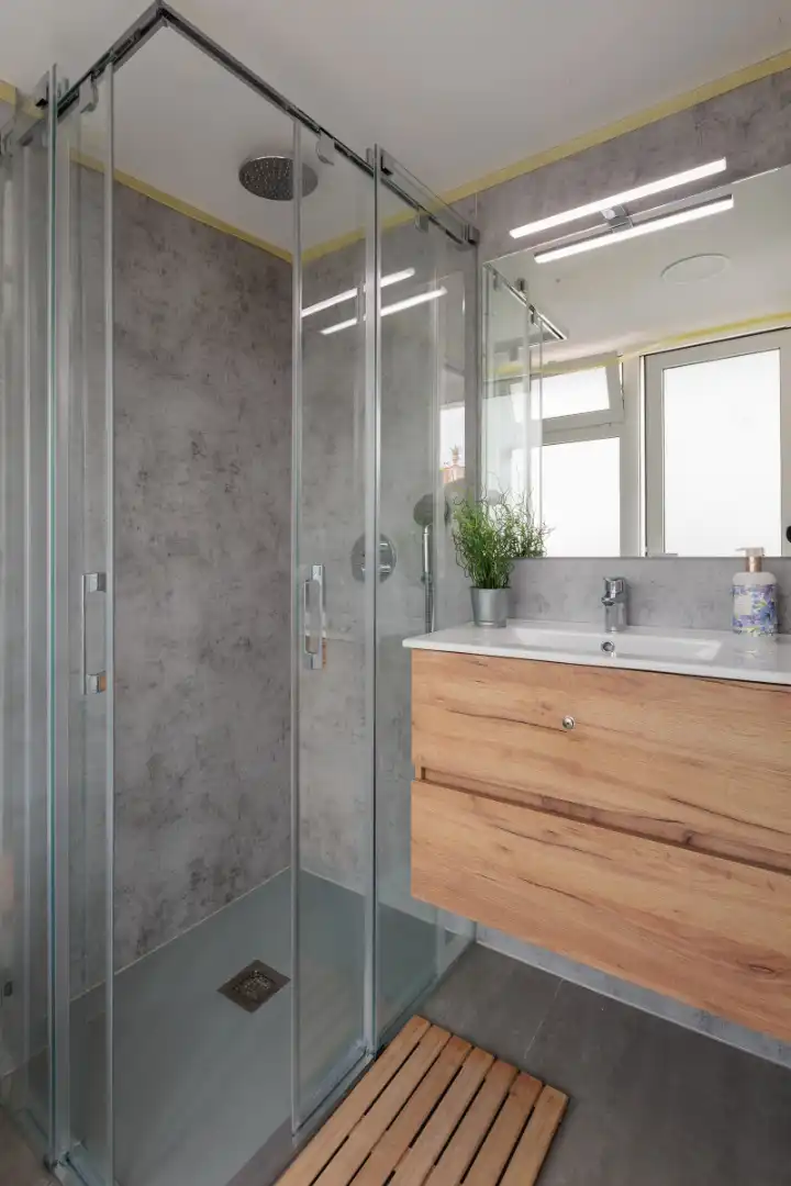 Baño de Casa adosada en venta en Tossa de Mar con Aire acondicionado y Terraza