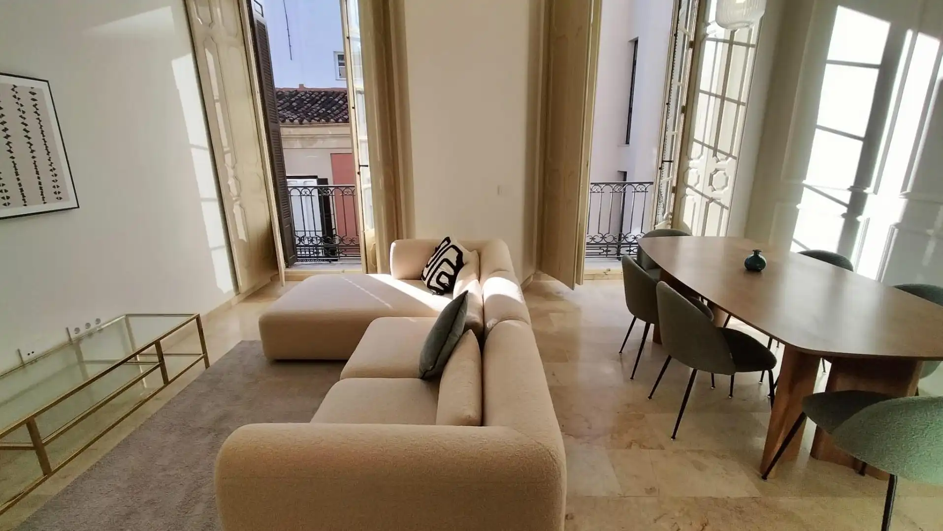 Living room of Flat for sale in Málaga  with Terrace and Balcony