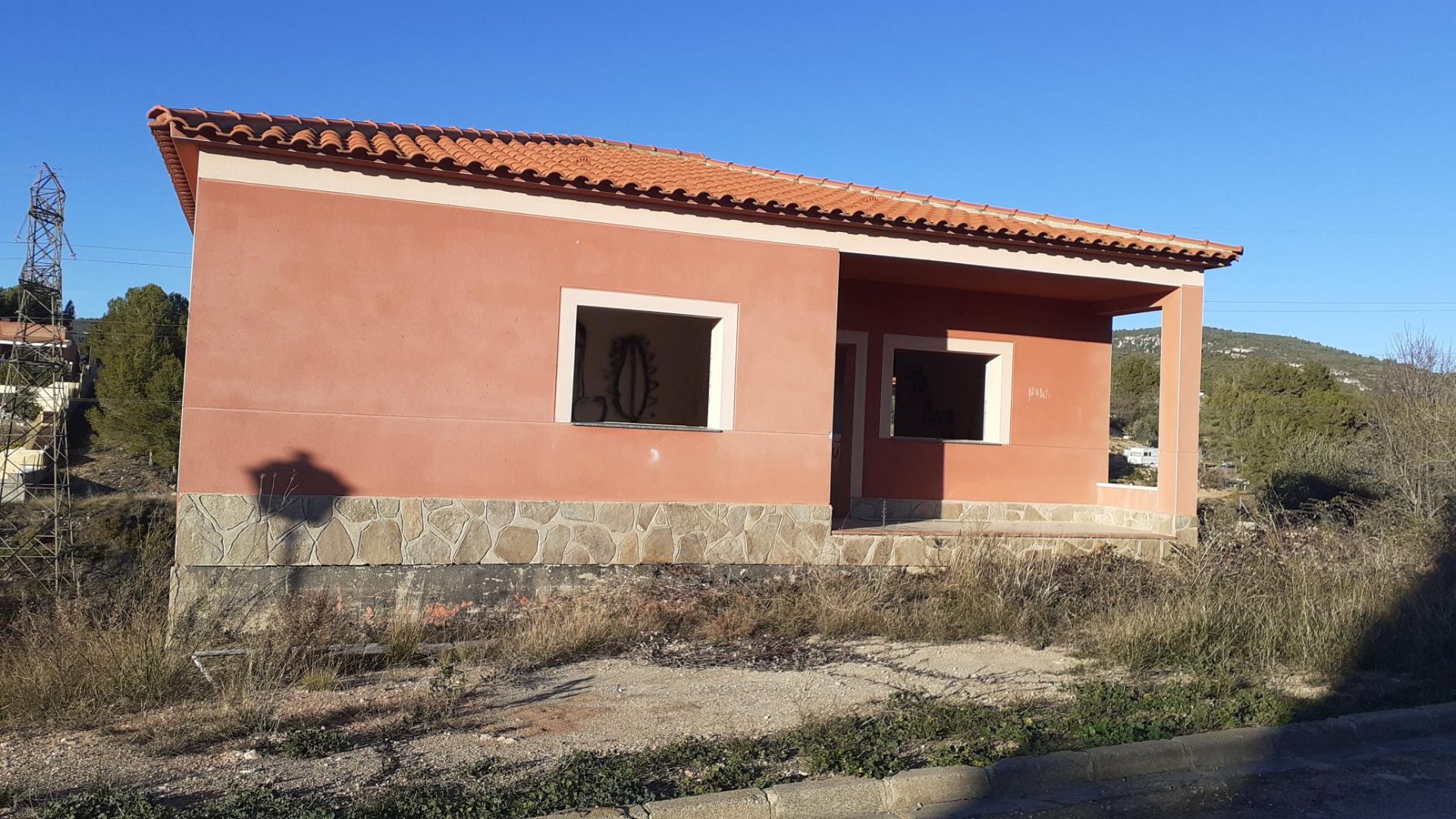 Exterior view of House or chalet for sale in Aiguamúrcia  with Private garden