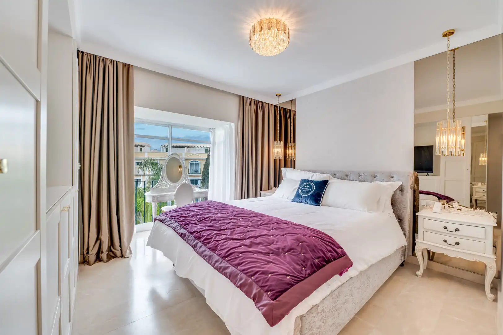 Dormitori de Dúplex en venda en Marbella amb Aire condicionat, Terrassa i Traster