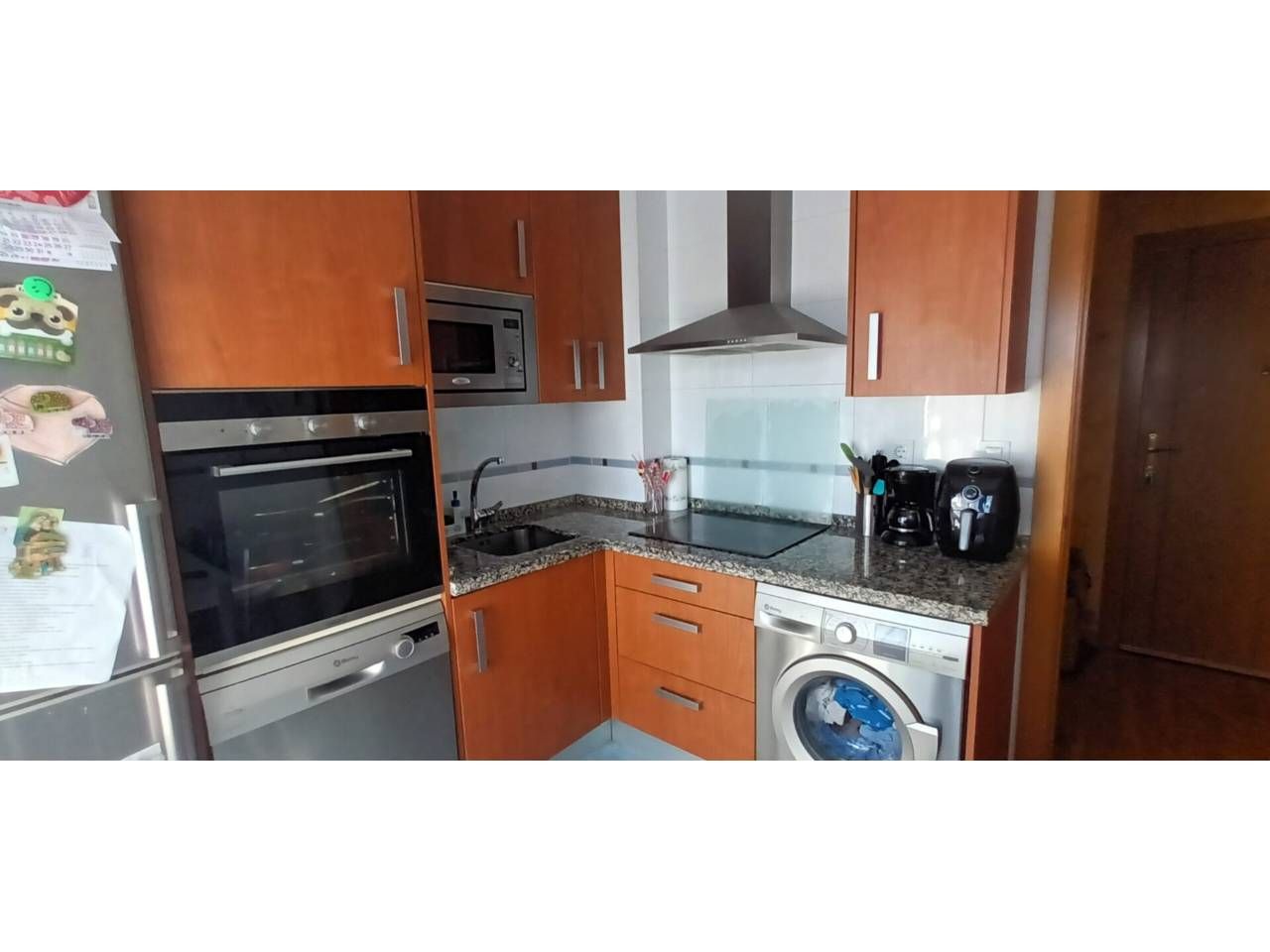 Kitchen of Flat for sale in San Andrés del Rabanedo  with Heating, Parquet flooring and Terrace