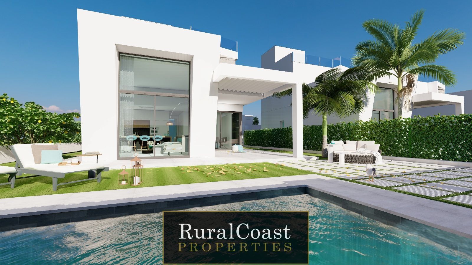 Exterior view of House or chalet for sale in Finestrat  with Air Conditioner, Heating and Swimming Pool