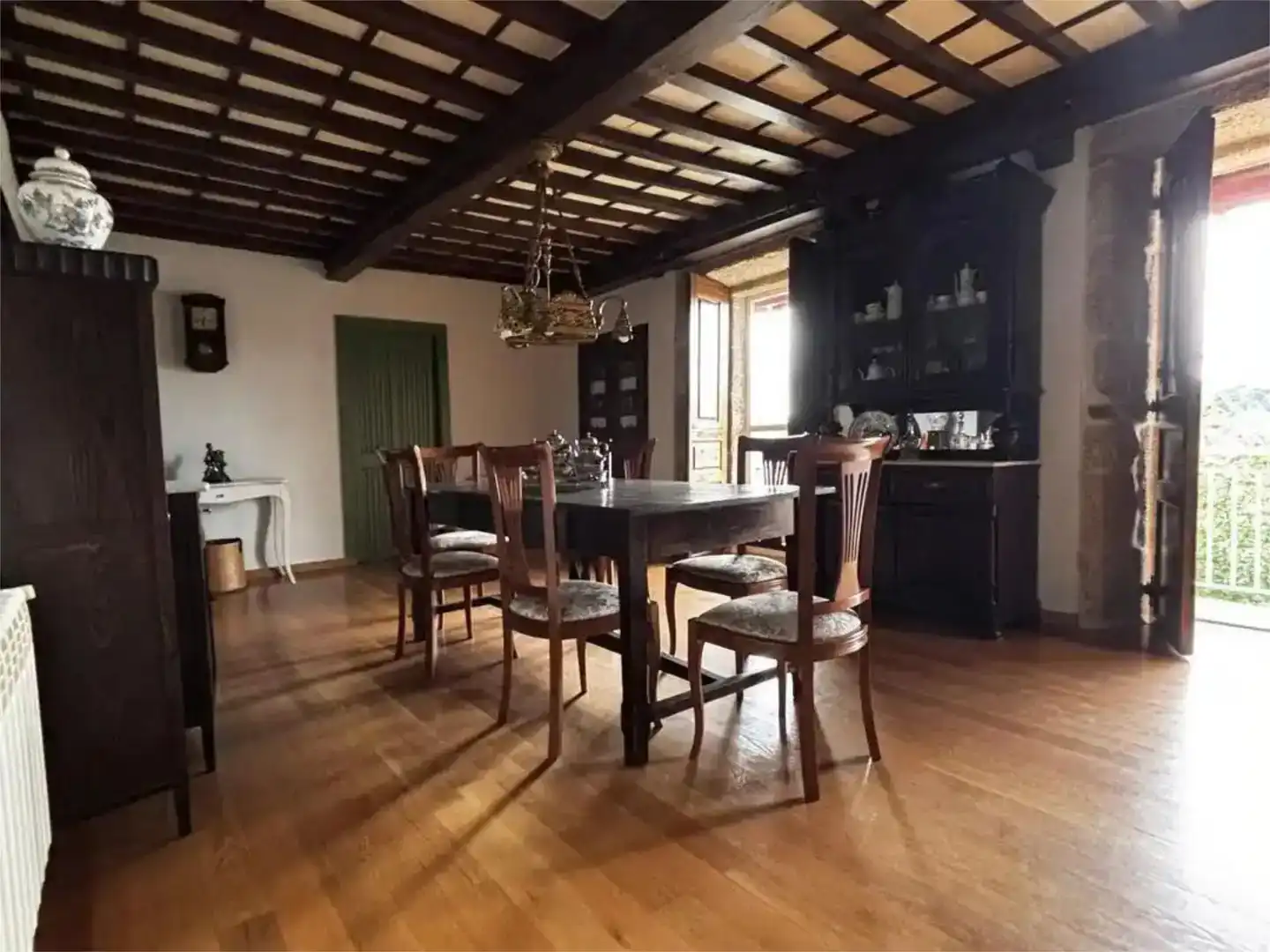 Esszimmer von Wohnung zur Miete in Allariz mit Balkon