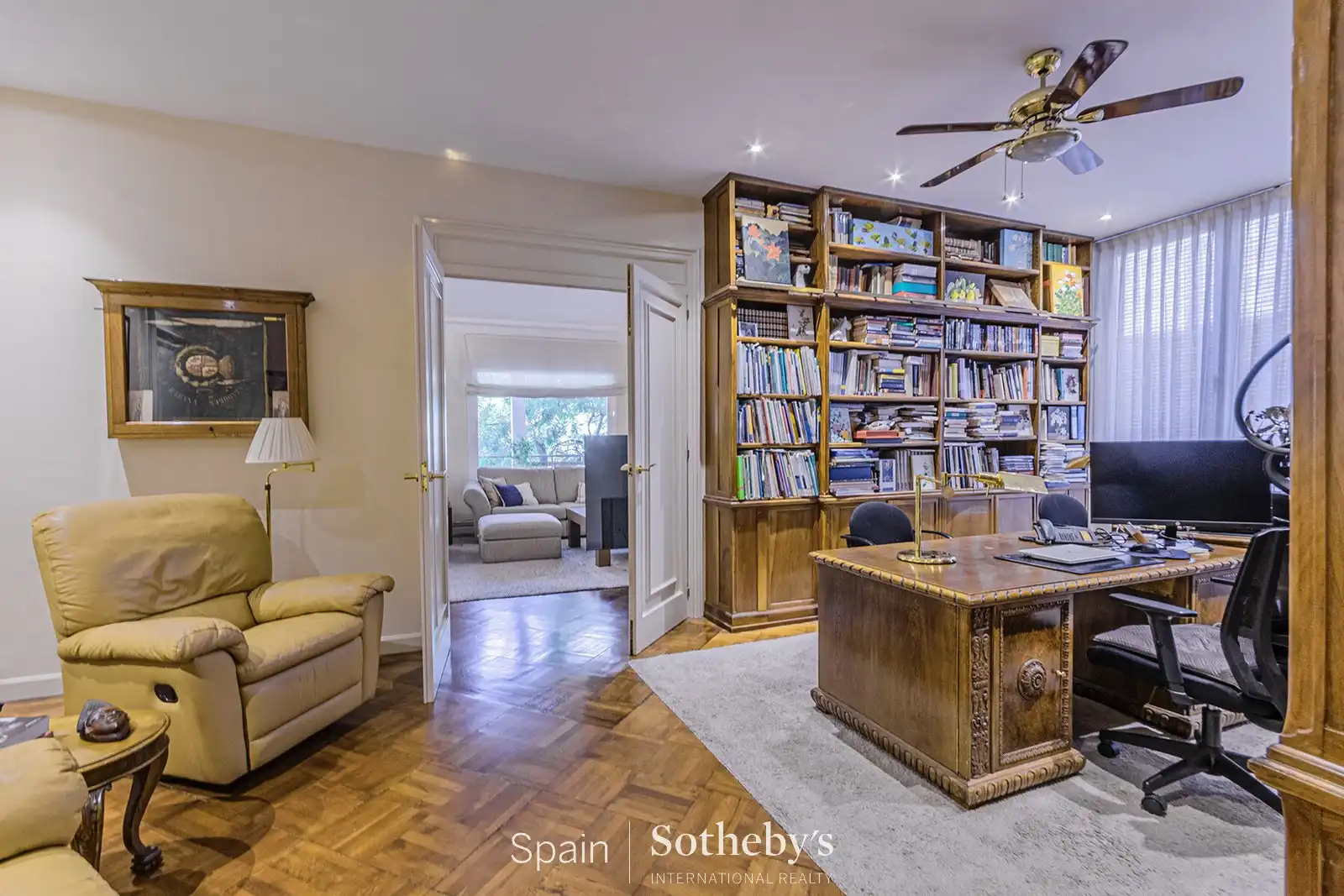 Sala d'estar de Apartament en venda en Barcelona amb Aire condicionat, Calefacció i Terrassa