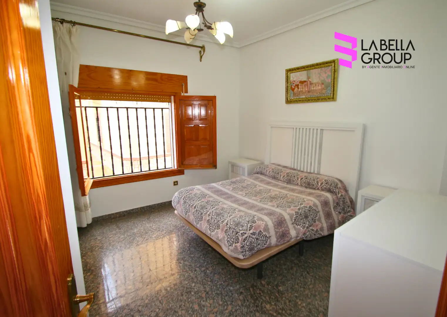 Dormitori de Casa o xalet en venda en Orellana la Vieja amb Aire condicionat, Terrassa i Piscina