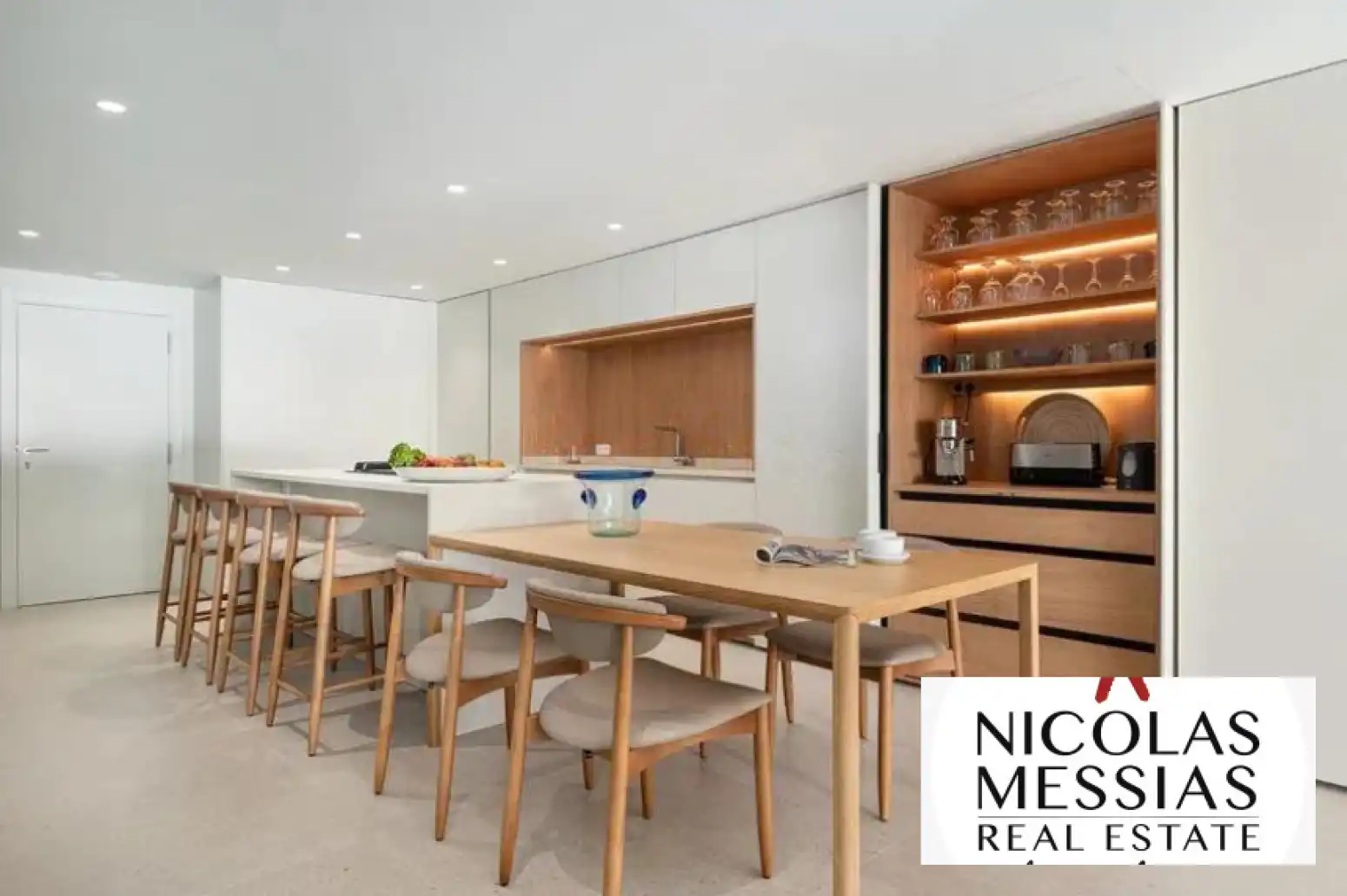 Cocina de Piso de alquiler en Alcúdia con Aire acondicionado, Calefacción y Terraza