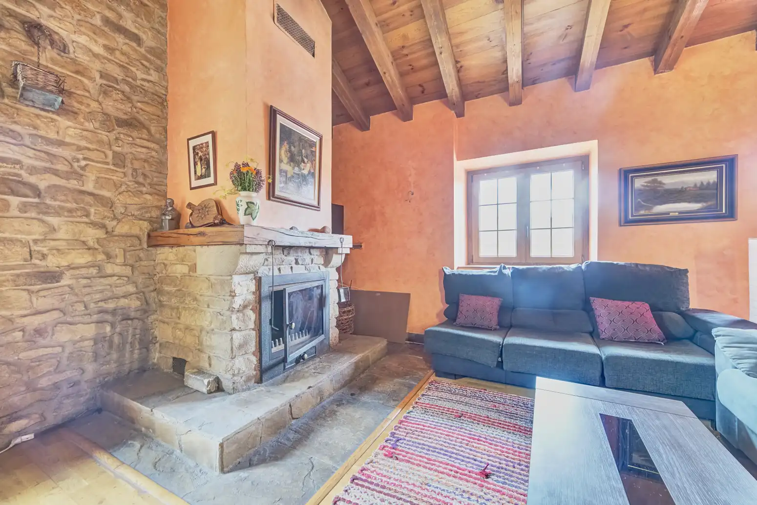 Living room of Houses for sale in Leoz / Leotz  with Heating and Private garden