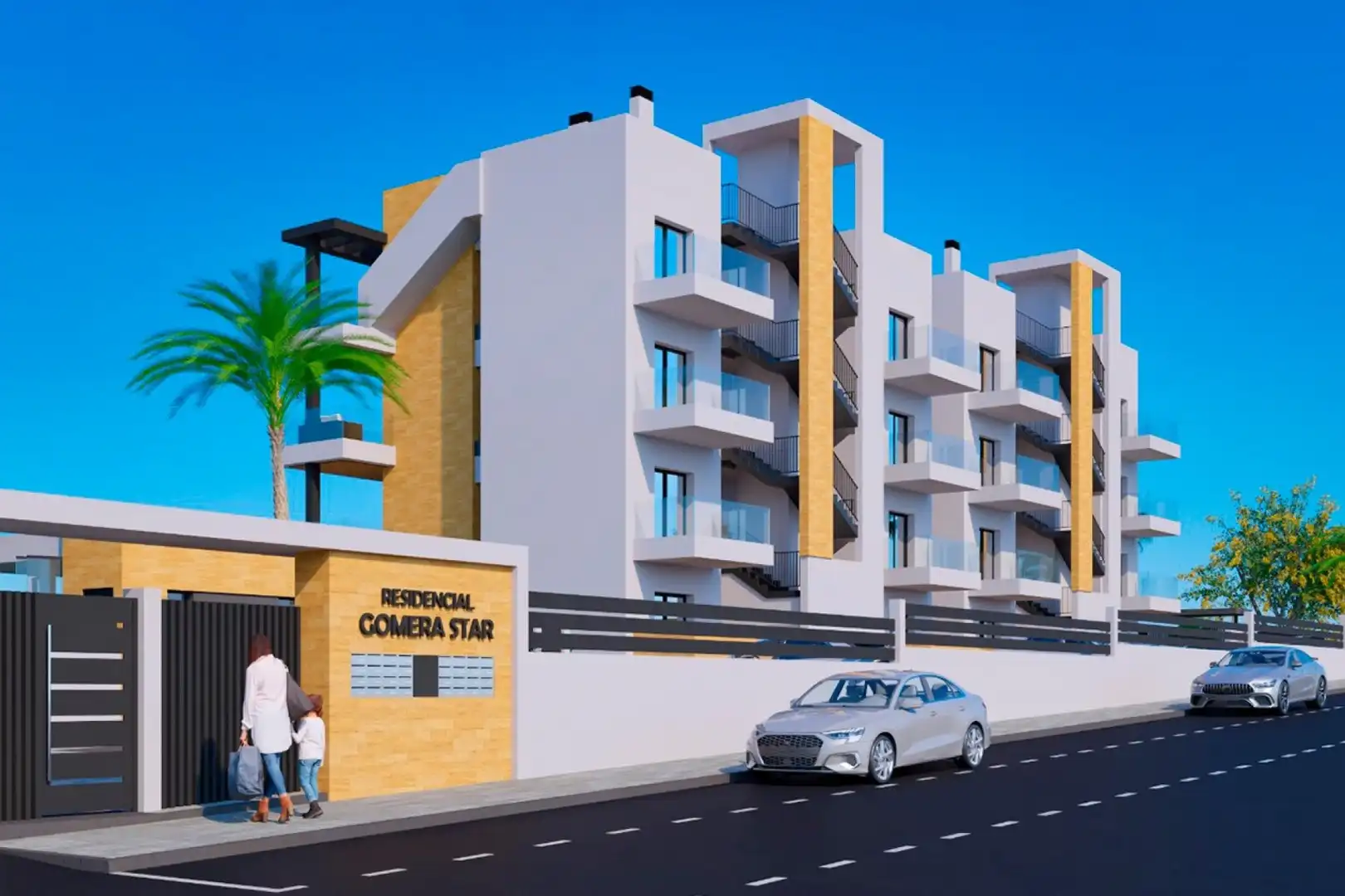 Exterior view of Flat for sale in Torrevieja  with Air Conditioner, Private garden and Terrace