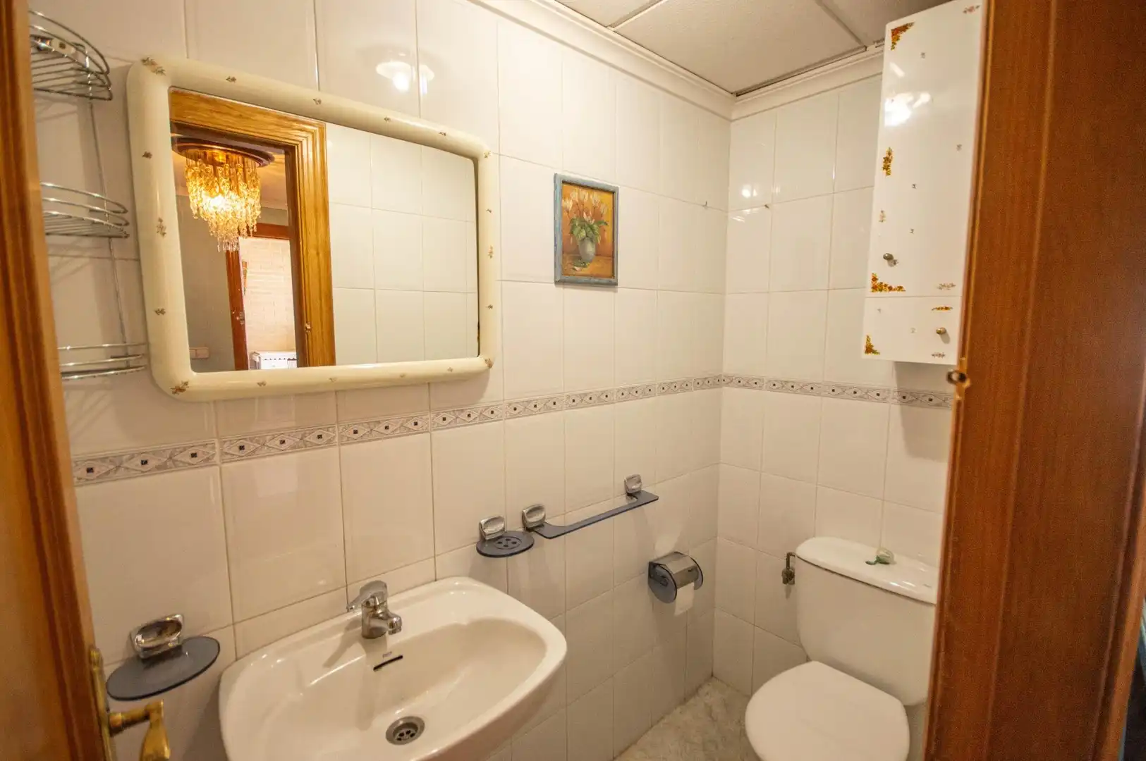 Baño de Casa adosada en venta en Elda con Aire acondicionado, Terraza y Trastero