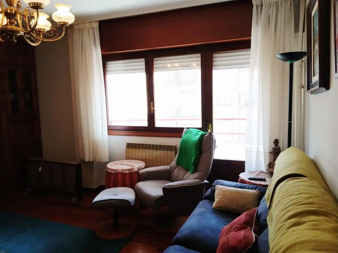 Sala de estar de Piso en venta en Ezcaray con Calefacción
