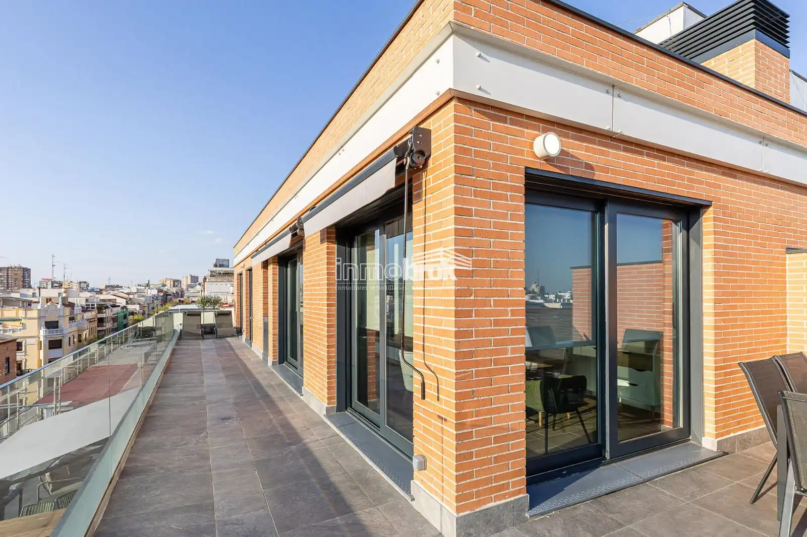 Terraza de Ático de alquiler en Madrid con Aire acondicionado, Calefacción y Terraza