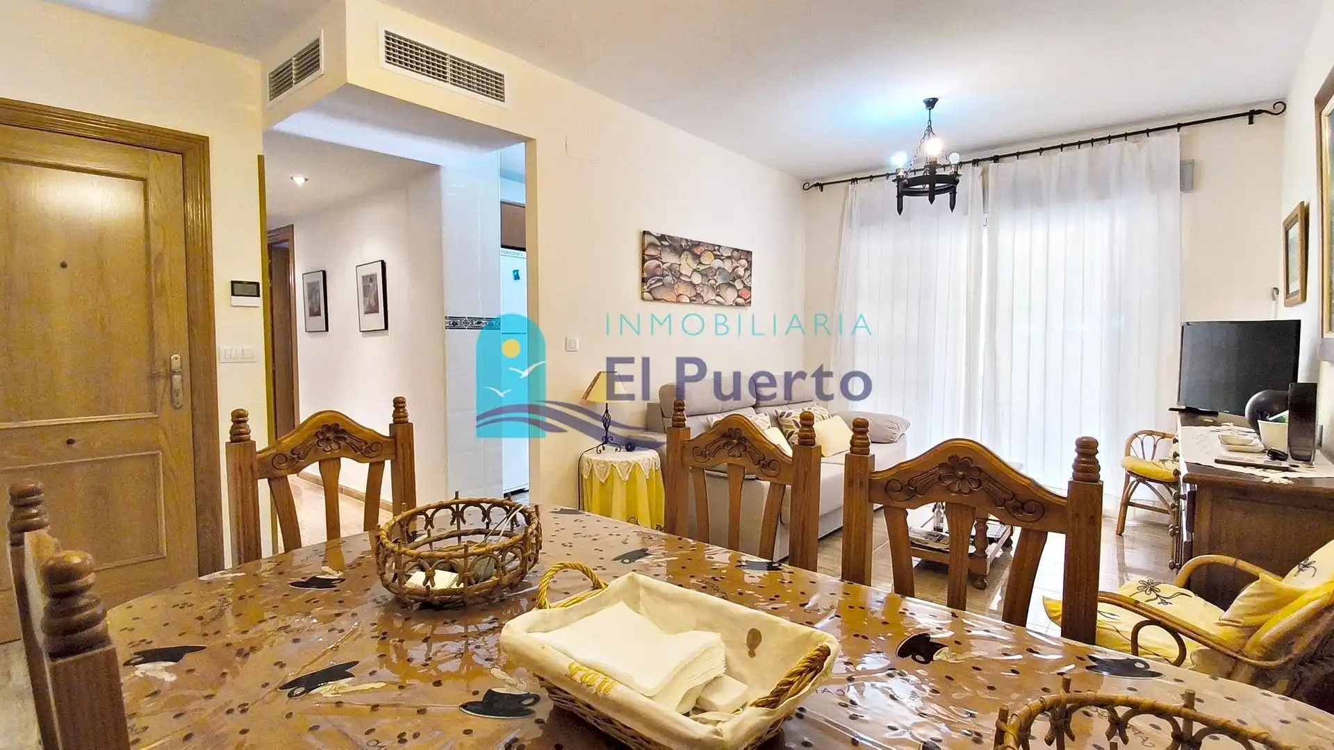 Comedor de Apartamento en venta en Mazarrón con Aire acondicionado, Calefacción y Terraza