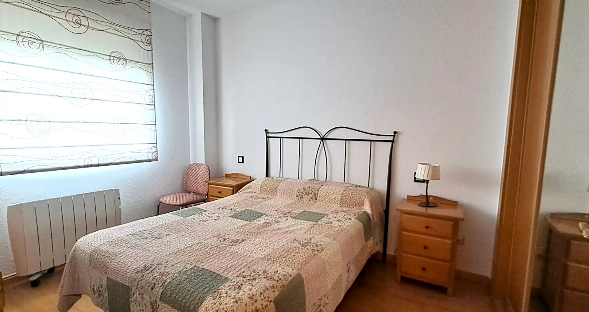 Bedroom of Flat for sale in Madrid  with Air Conditioner, Heating and Terrace