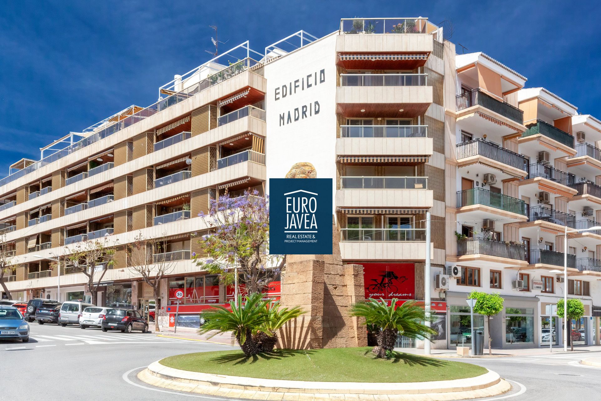 Exterior view of Apartment to rent in Jávea / Xàbia  with Air Conditioner, Furnished and Balcony