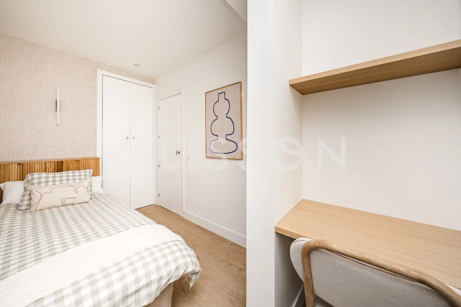 Schlafzimmer von Wohnungen zum Verkauf in Madrid mit Klimaanlage, Heizung und Möbliert
