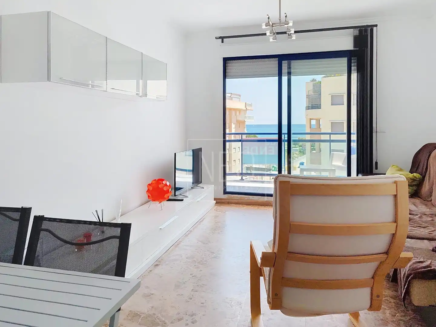 Living room of Flat for sale in Daimús  with Air Conditioner, Heating and Private garden