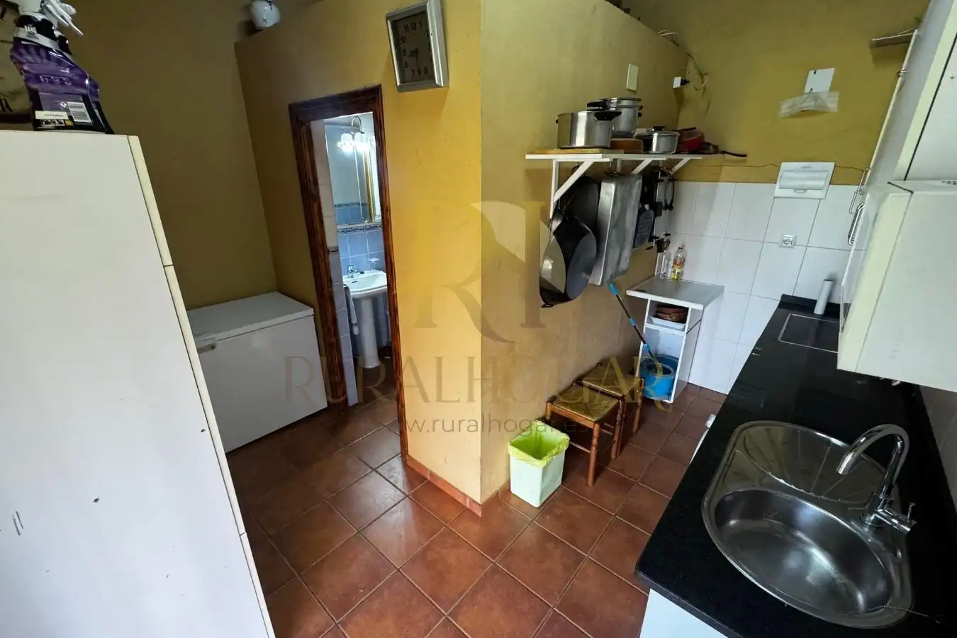 Cocina de Casa o chalet en venta en Valdepolo con Calefacción, Jardín privado y Terraza