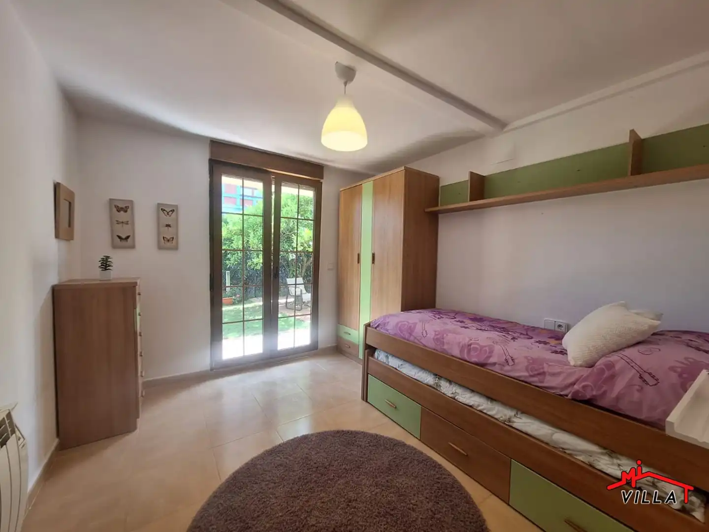 Bedroom of Ground floor for rent in Liendo  with Heating, Terrace and Furnished
