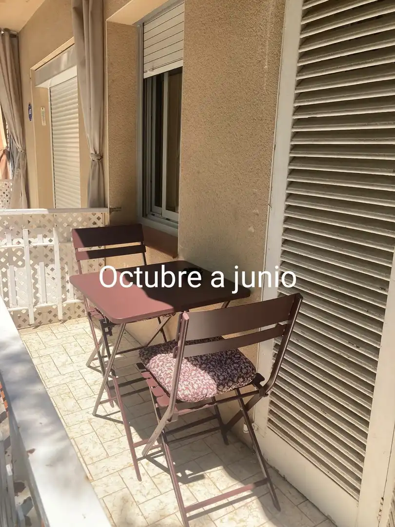 Terraza de Piso de alquiler en Sitges con Calefacción y Terraza