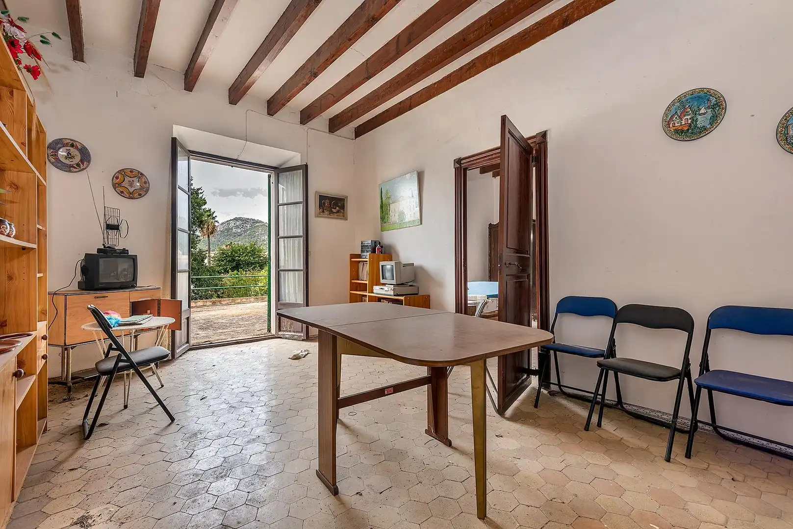 Dining room of Country homes for sale in Campanet  with Private garden