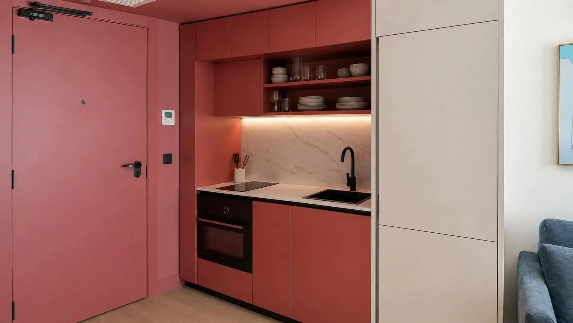 Kitchen of Flat for rent in Alcobendas  with Air Conditioner, Heating and Furnished