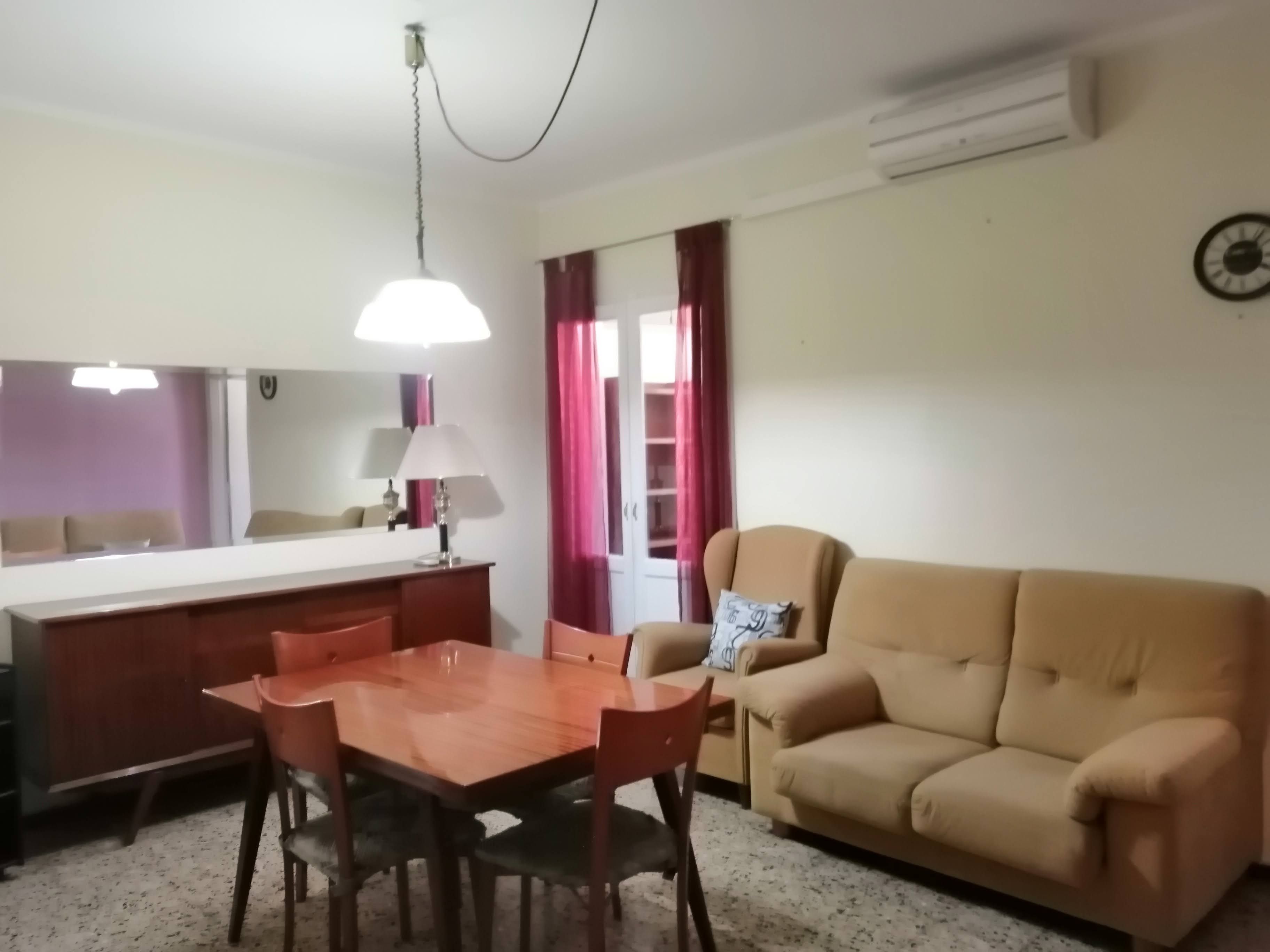 Sala d'estar de Pis en venda en  Lleida Capital amb Aire condicionat, Calefacció i Moblat