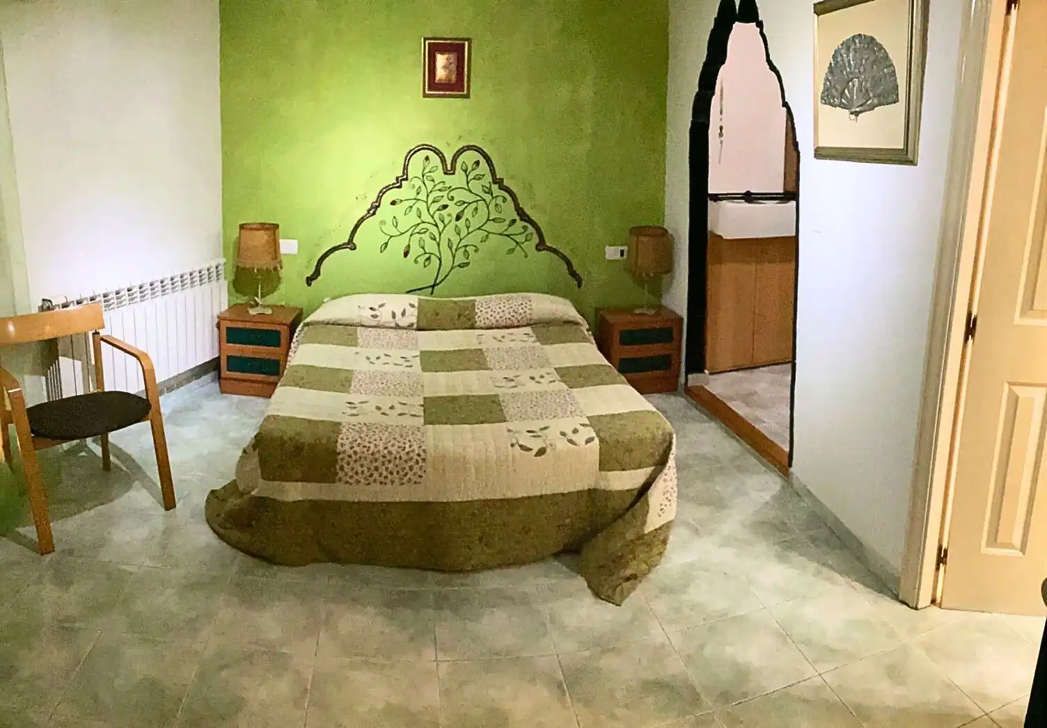 Dormitori de Finca rústica en venda en Velilla de Jiloca amb Jardí privat, Terrassa i Traster
