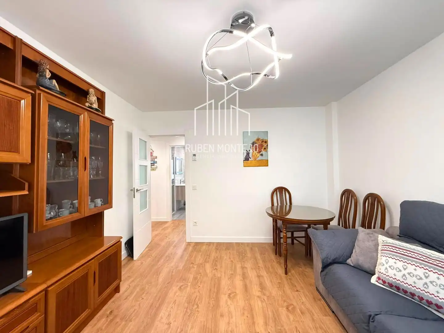 Living room of Flat for rent in Salamanca  with Heating, Terrace and Storage room
