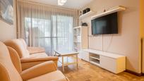Living room of Flat for sale in  Madrid Capital  with Air Conditioner, Terrace and Furnished