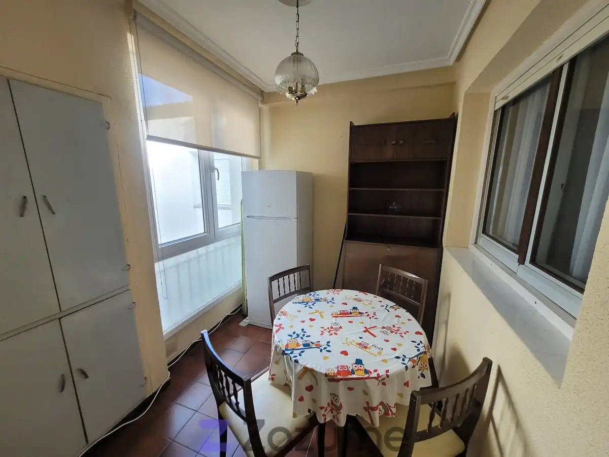 Comedor de Piso de alquiler en Cuéllar con Calefacción, Parquet y Terraza
