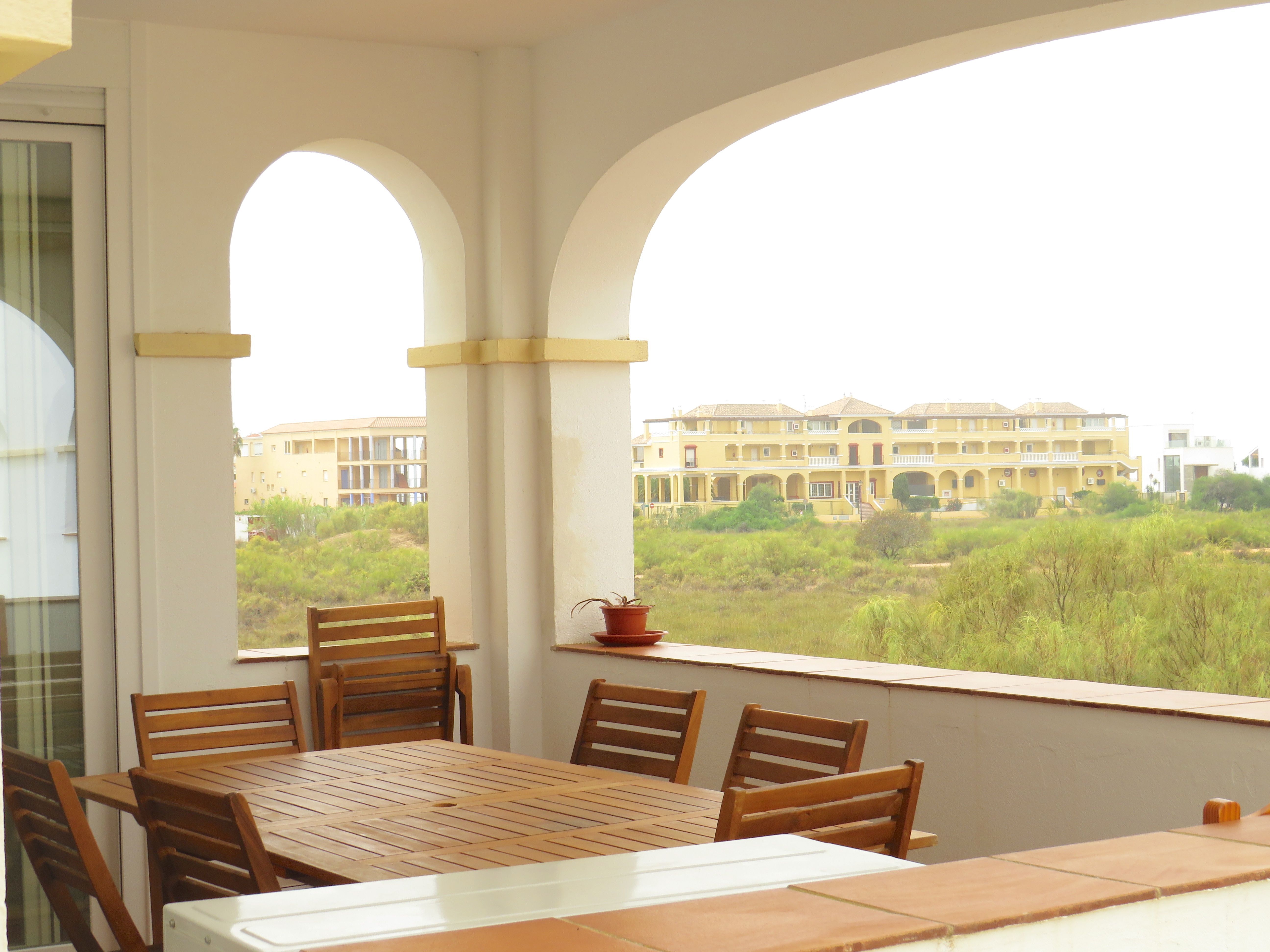 Terraza de Apartamento en venta en Ayamonte con Aire acondicionado, Terraza y Piscina comunitaria