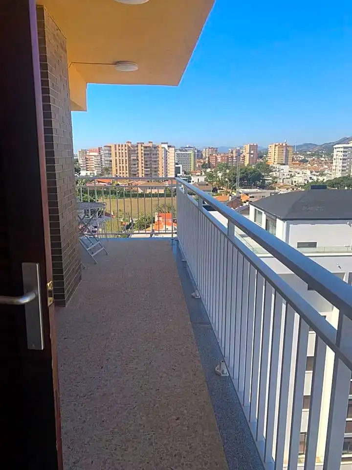 Terrassa de Apartament de lloguer en Benicasim / Benicàssim amb Aire condicionat, Terrassa i Moblat