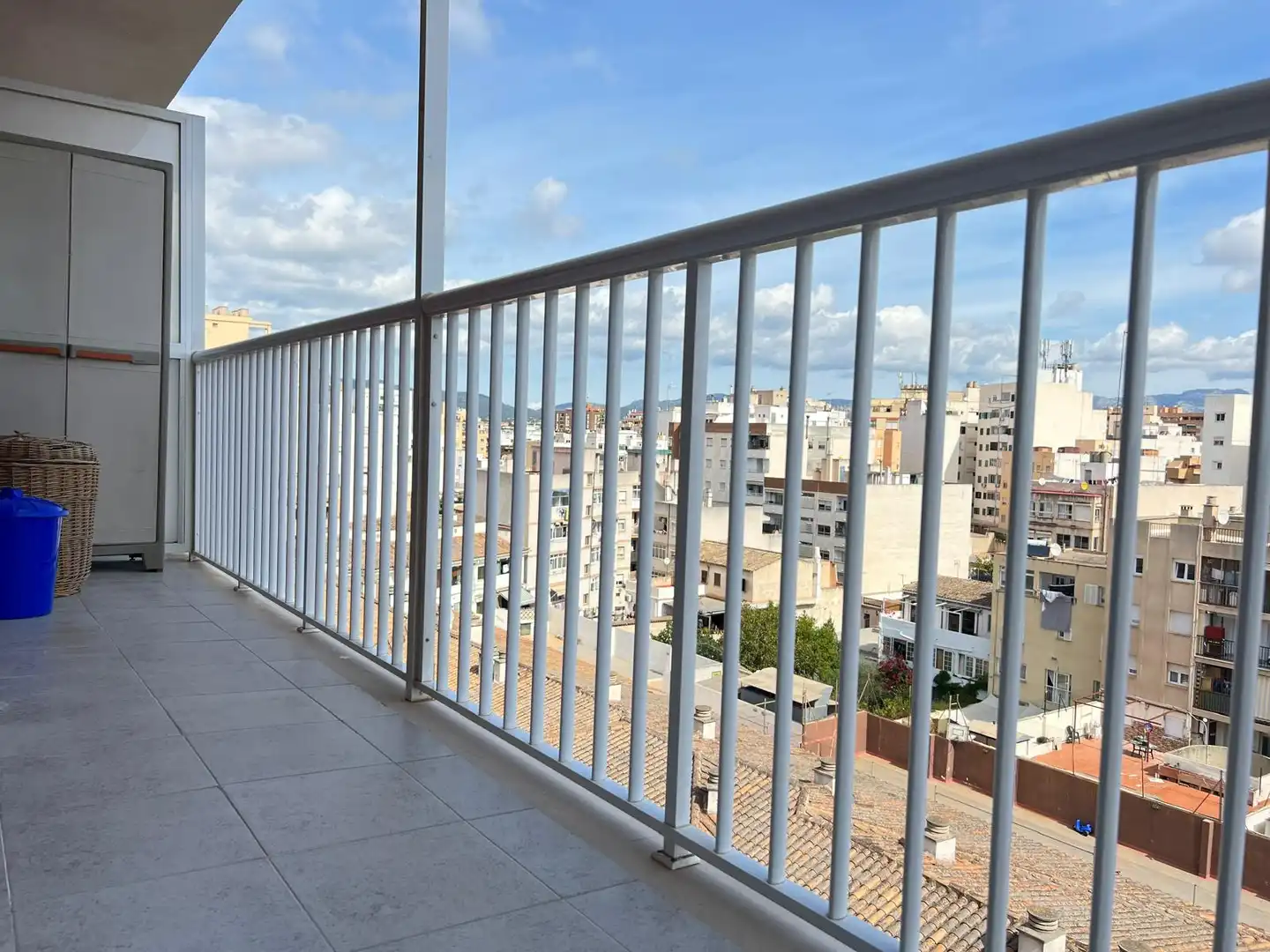 Balcony of Flat for rent in  Palma de Mallorca  with Air Conditioner, Heating and Furnished