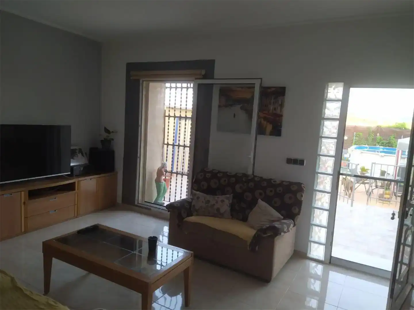 Sala de estar de Piso en venta en Orihuela con Aire acondicionado, Jardín privado y Trastero