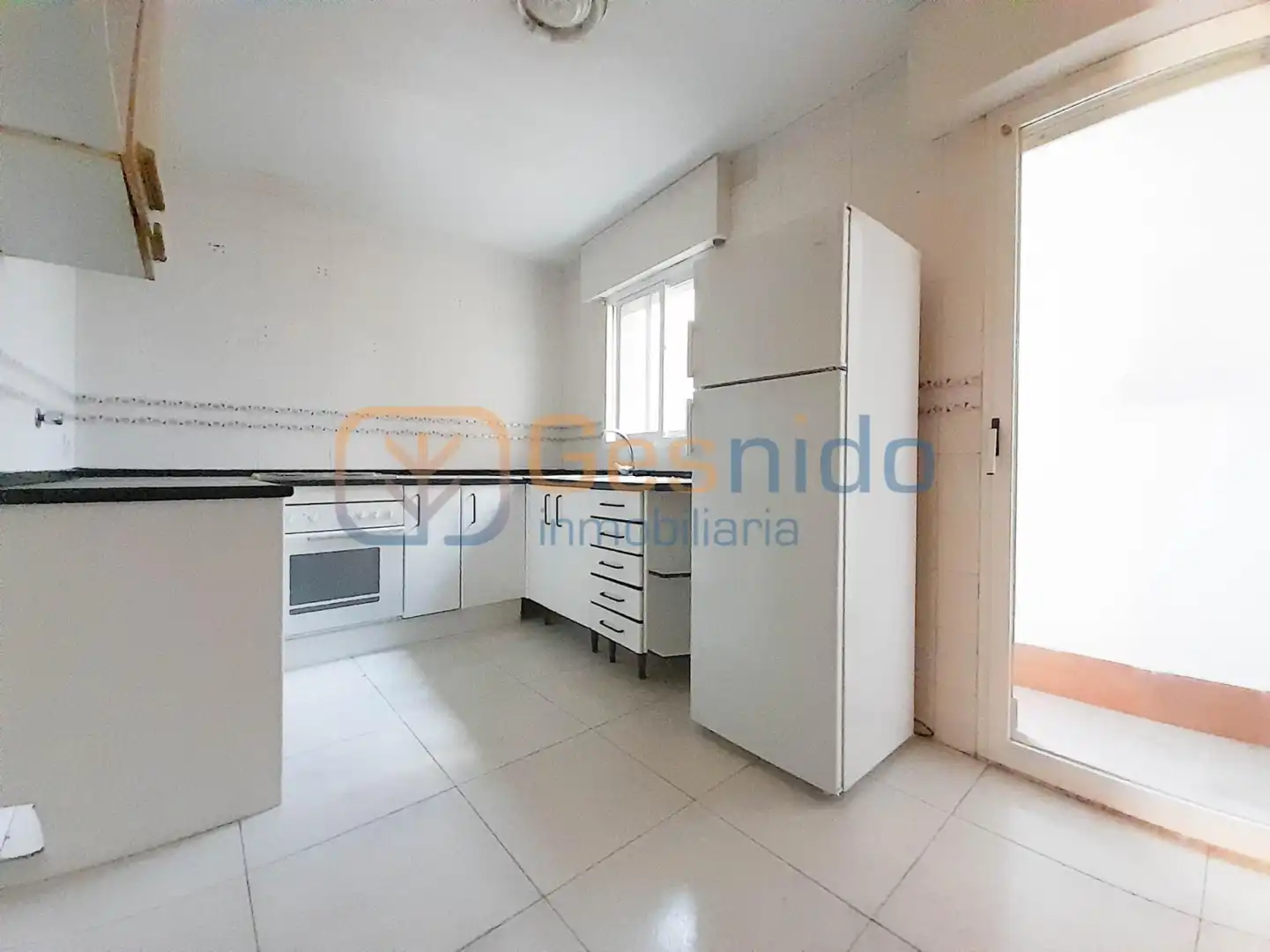 Kitchen of Flat for sale in Segovia  with Heating, Parquet flooring and Terrace