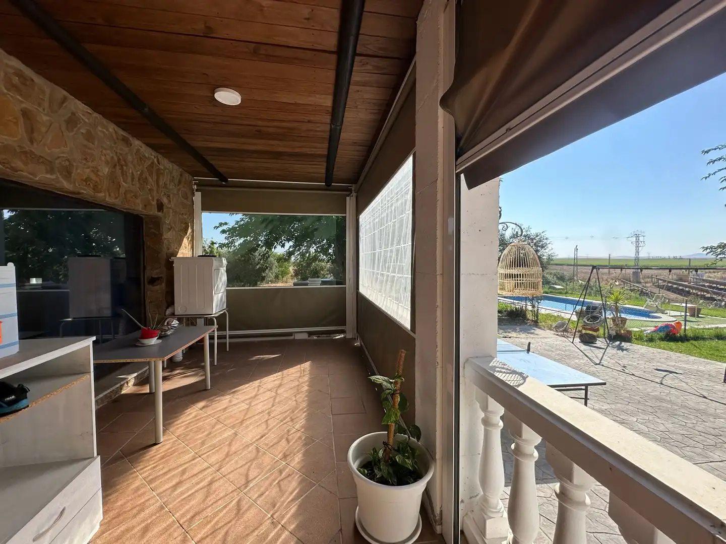 Terrace of Houses for sale in Mengabril  with Air Conditioner, Heating and Swimming Pool
