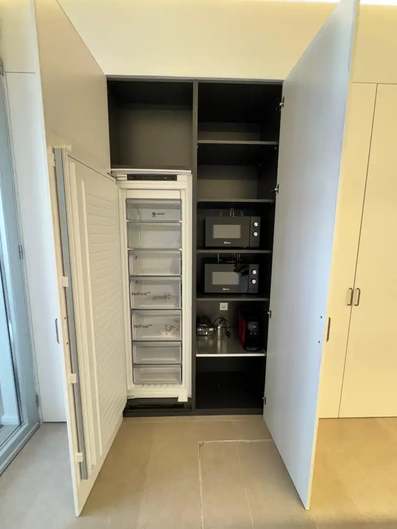 Küche von Wohnung zur untervermieten in Valencia mit Klimaanlage, Terrasse und Möbliert