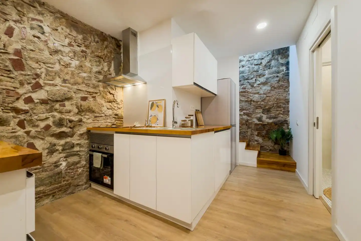 Cocina de Dúplex en venta en Barcelona con Aire acondicionado y Amueblado