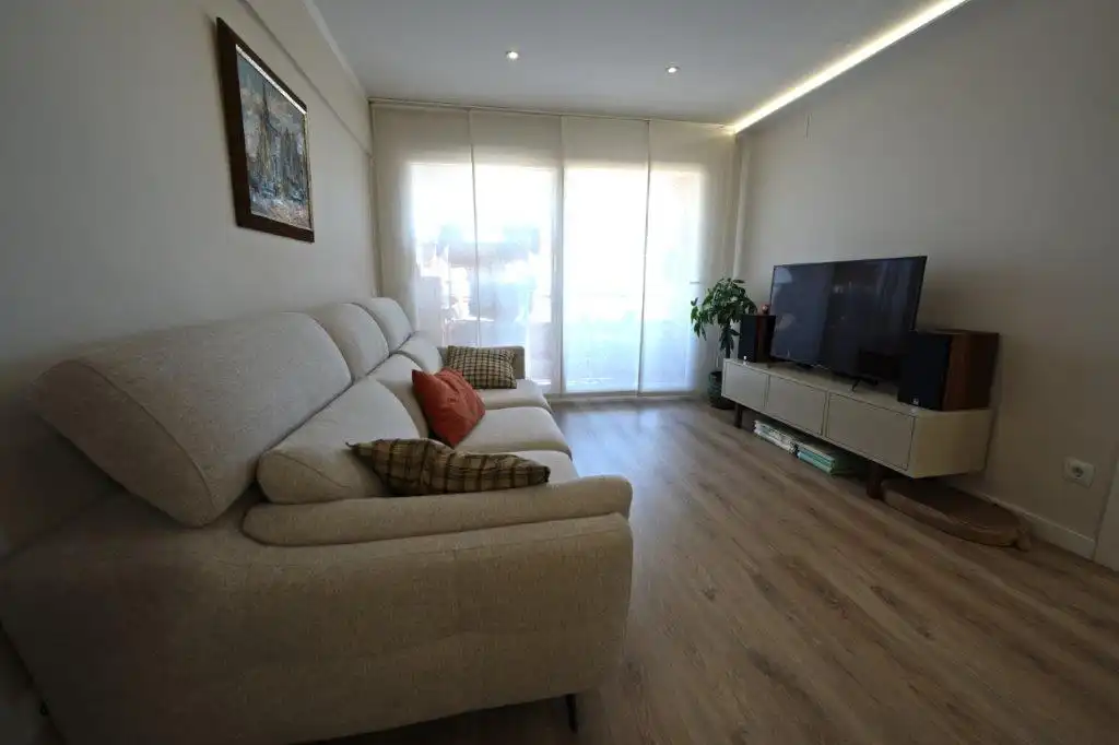Sala d'estar de Pis en venda en Lleida amb Aire condicionat, Calefacció i Parquet