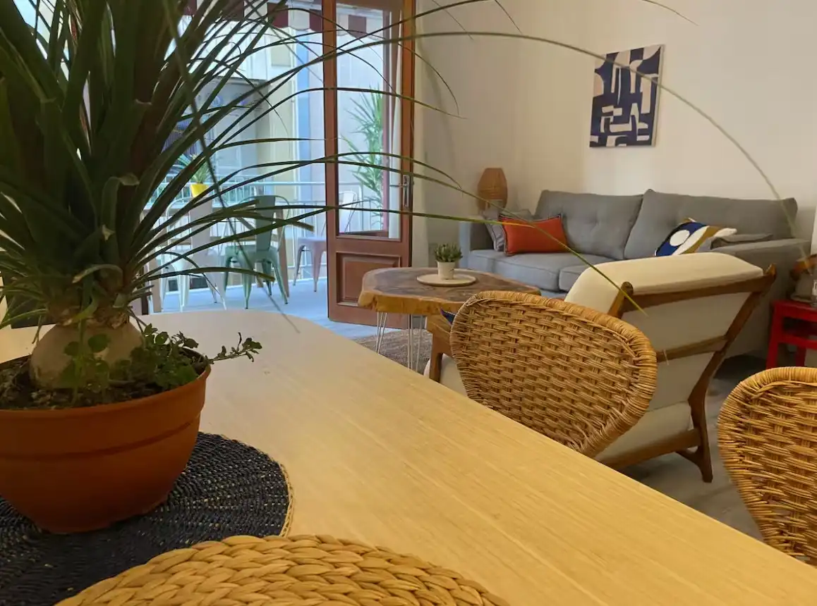 Comedor de Apartamento de alquiler en Manacor con Aire acondicionado, Parquet y Amueblado