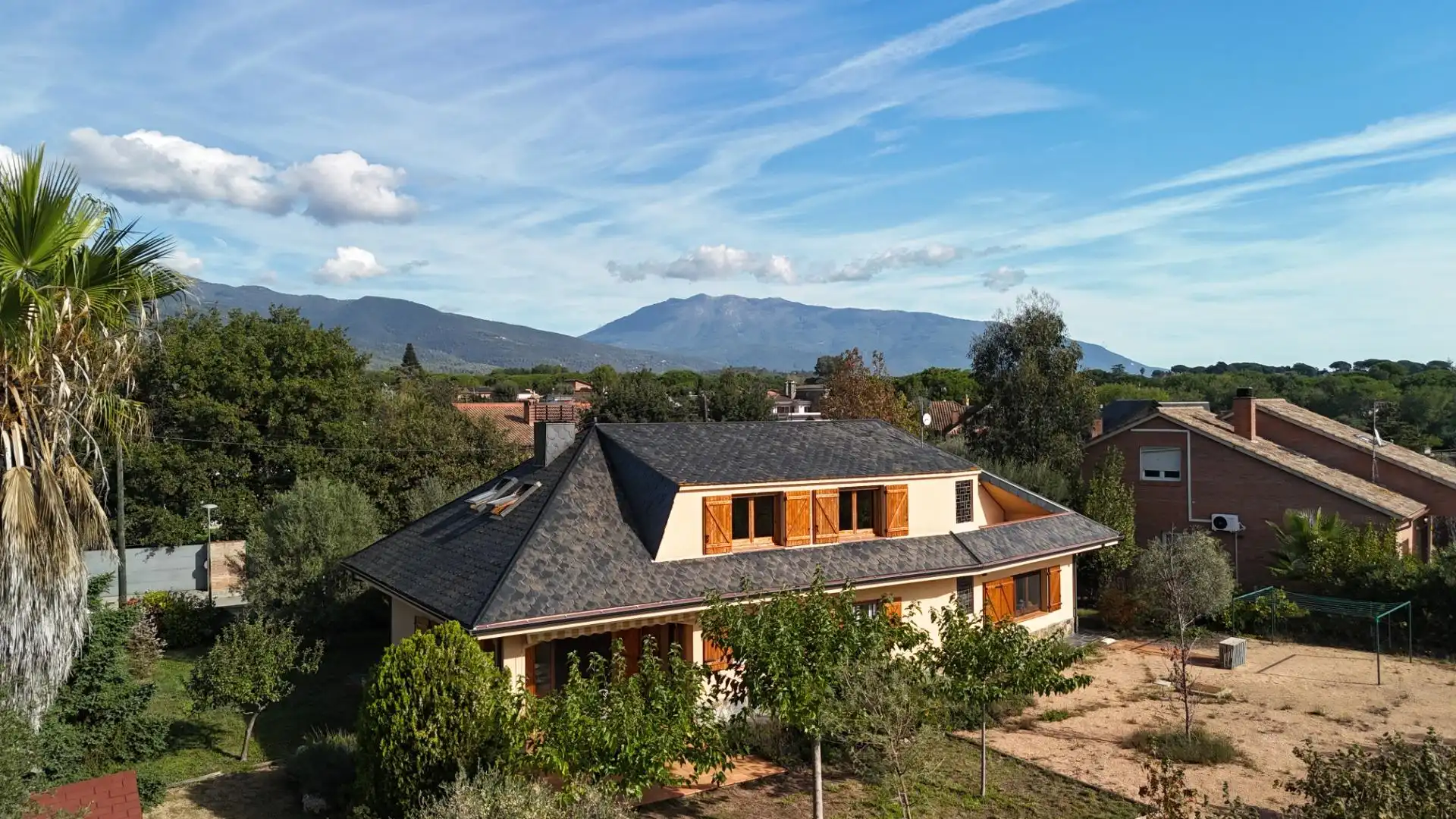 Vista exterior de Casa o xalet en venda en Sant Antoni de Vilamajor amb Calefacció, Jardí privat i Terrassa