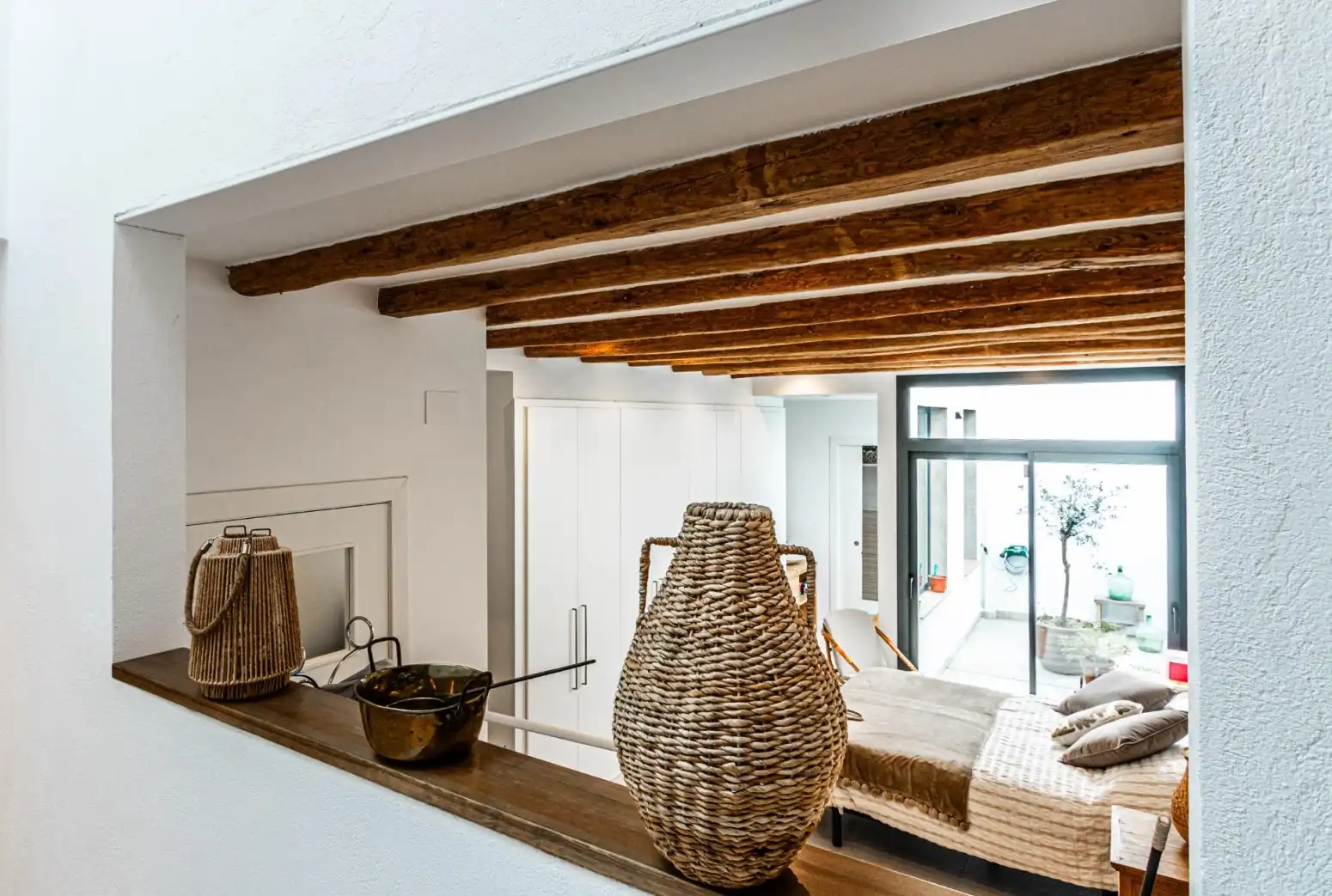 Living room of Houses for sale in Terrassa  with Air Conditioner, Heating and Terrace